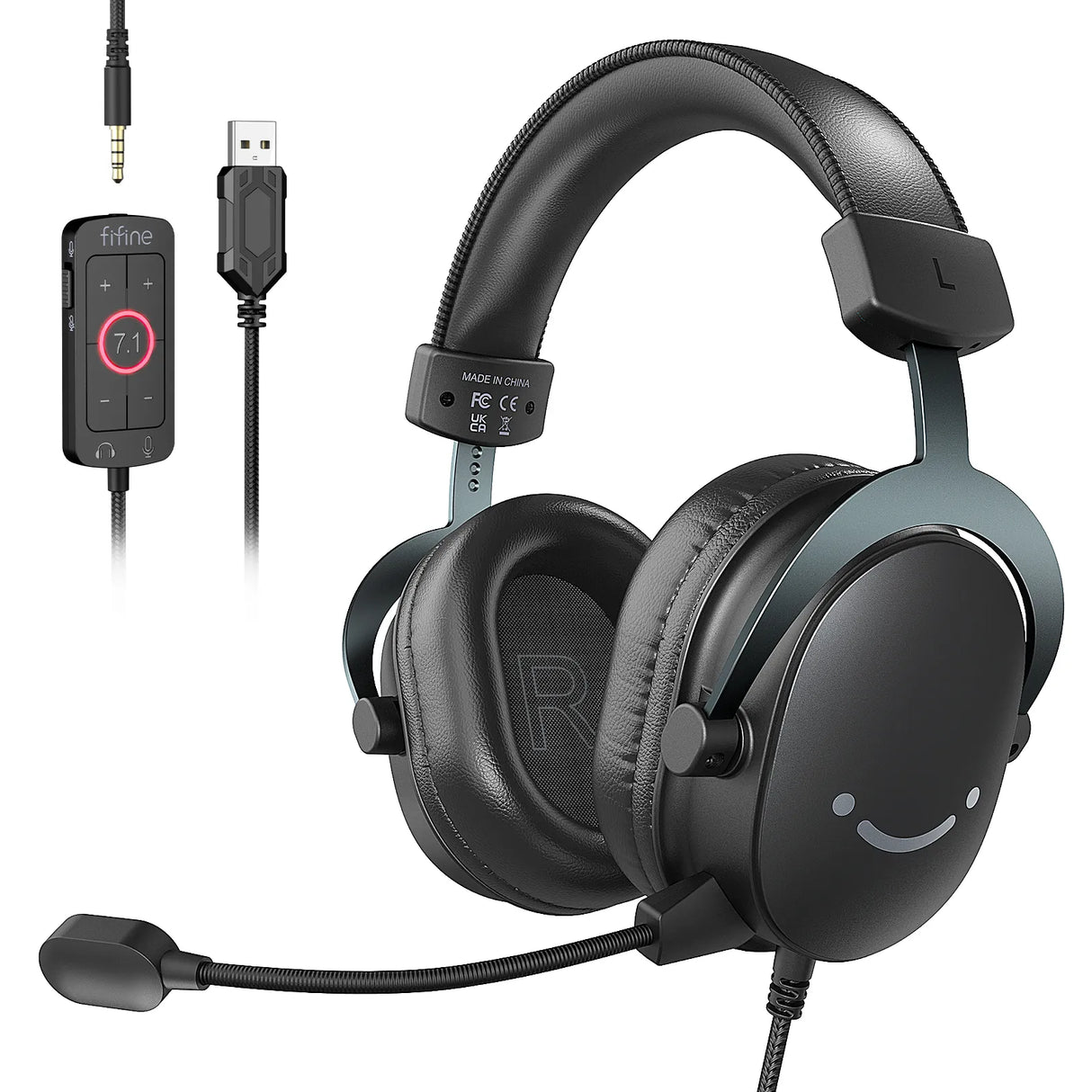 Headset Gamer FIFINE AmpliGame com Microfone - H9